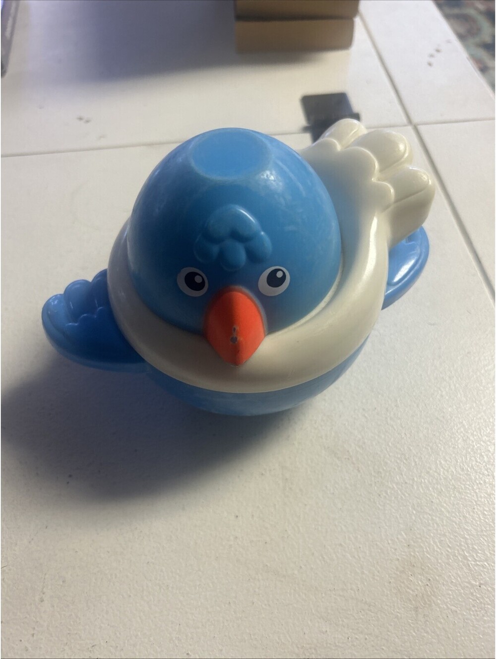 1983 Fisher Price Splash n Stack Bluebird Bath Toy or Pool Complete